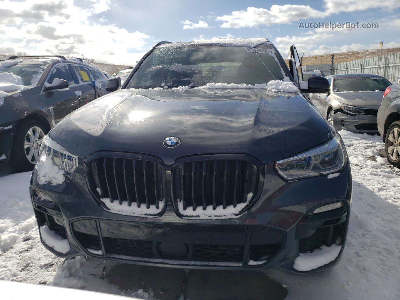 2020 Bmw X5 M50i Charcoal vin: 5UXJU4C03L9B19528