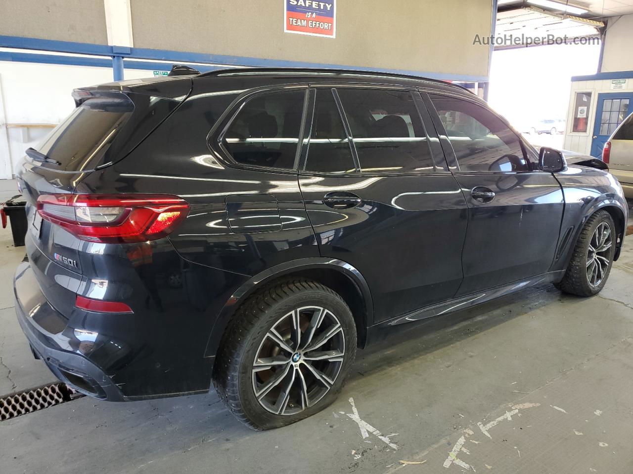 2020 Bmw X5 M50i Black vin: 5UXJU4C08LL228034