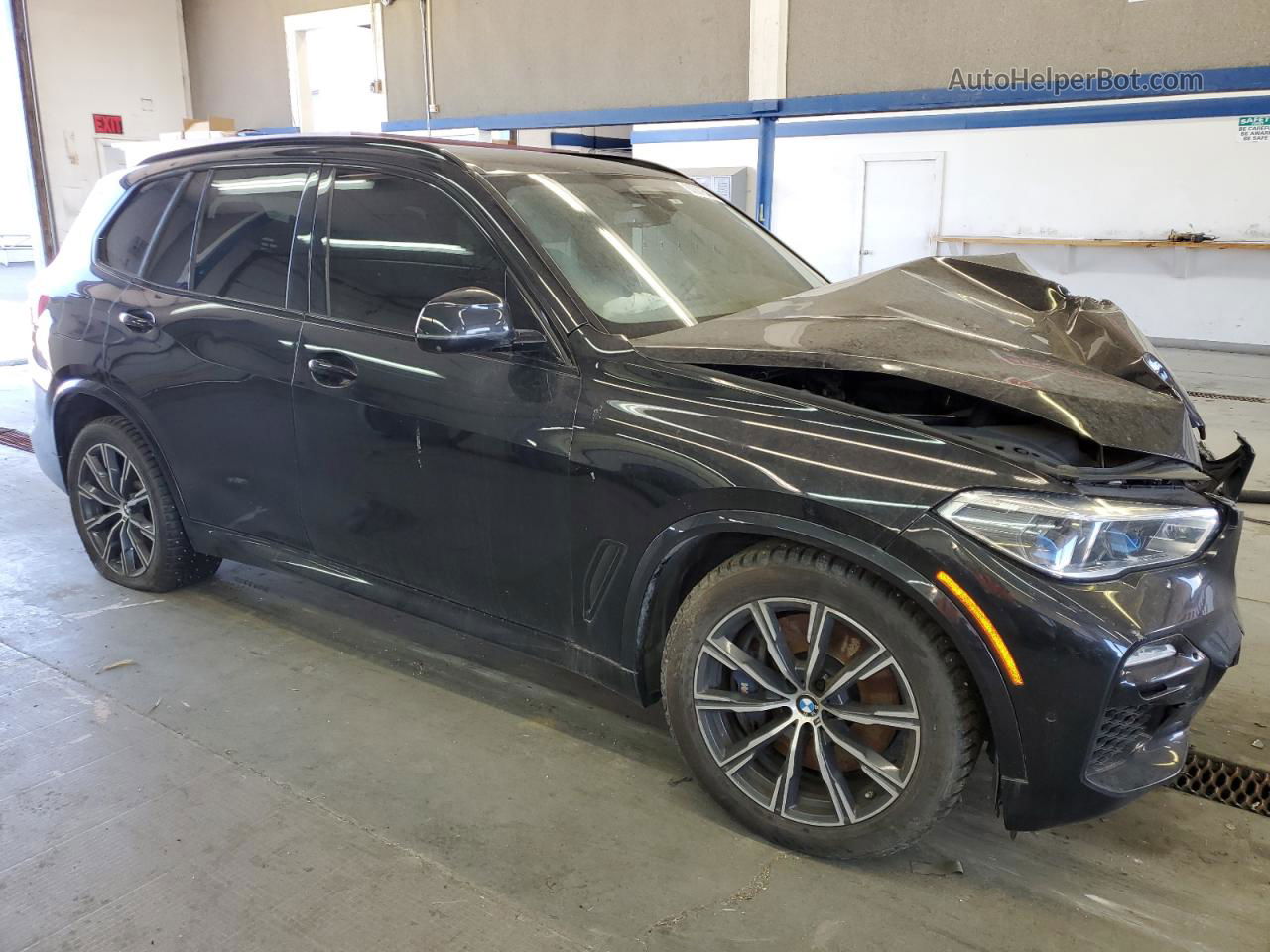 2020 Bmw X5 M50i Black vin: 5UXJU4C08LL228034