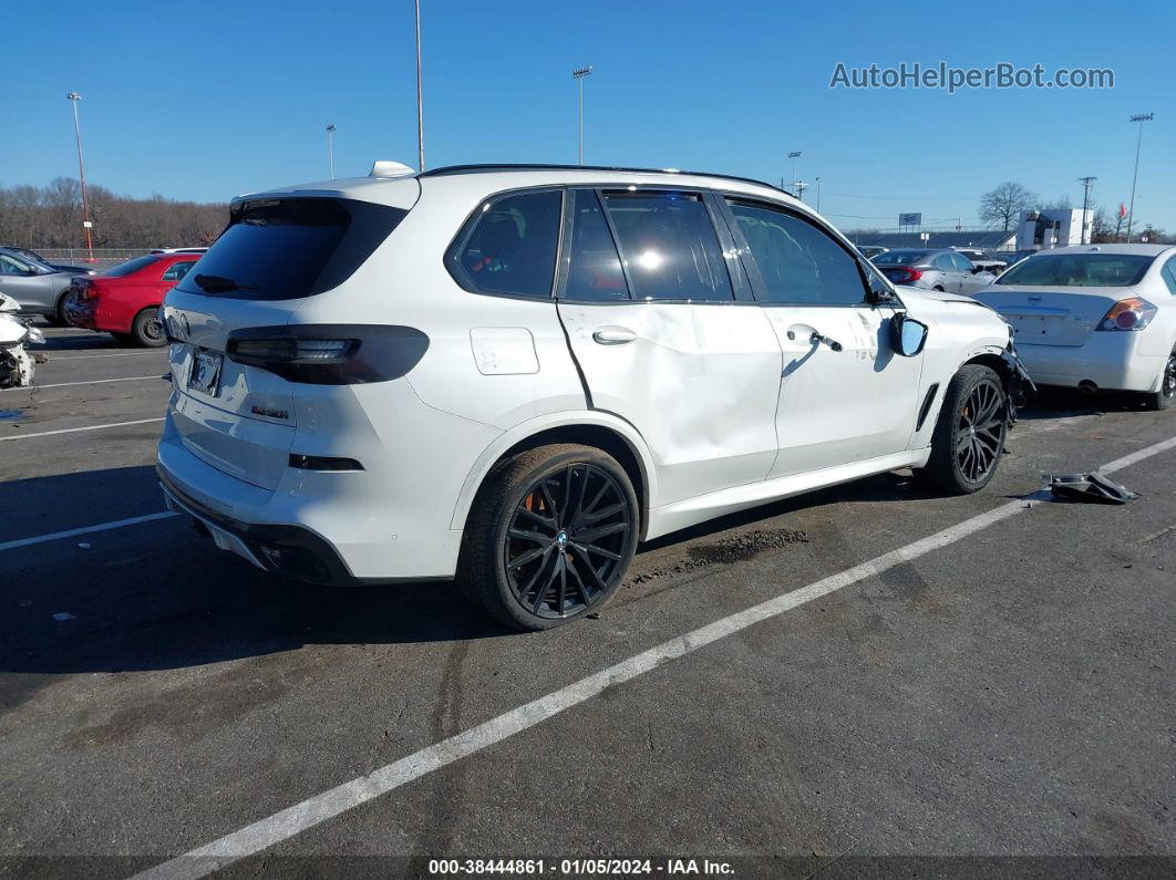 2020 Bmw X5 M50i White vin: 5UXJU4C09L9C89585