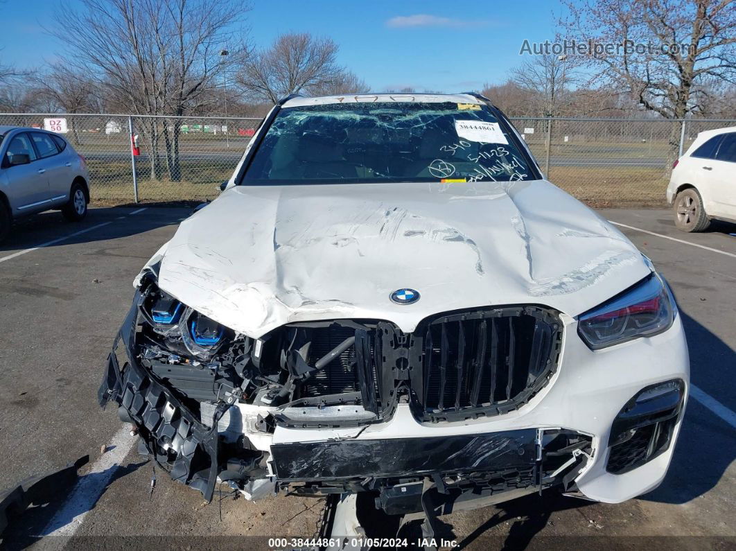 2020 Bmw X5 M50i White vin: 5UXJU4C09L9C89585