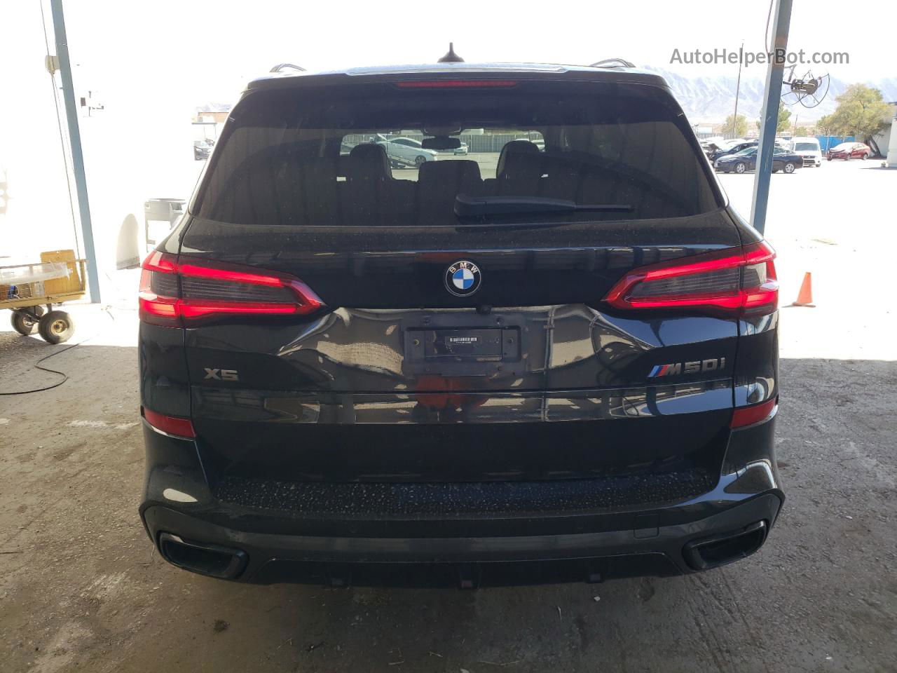 2020 Bmw X5 M50i Black vin: 5UXJU4C09LLE45885