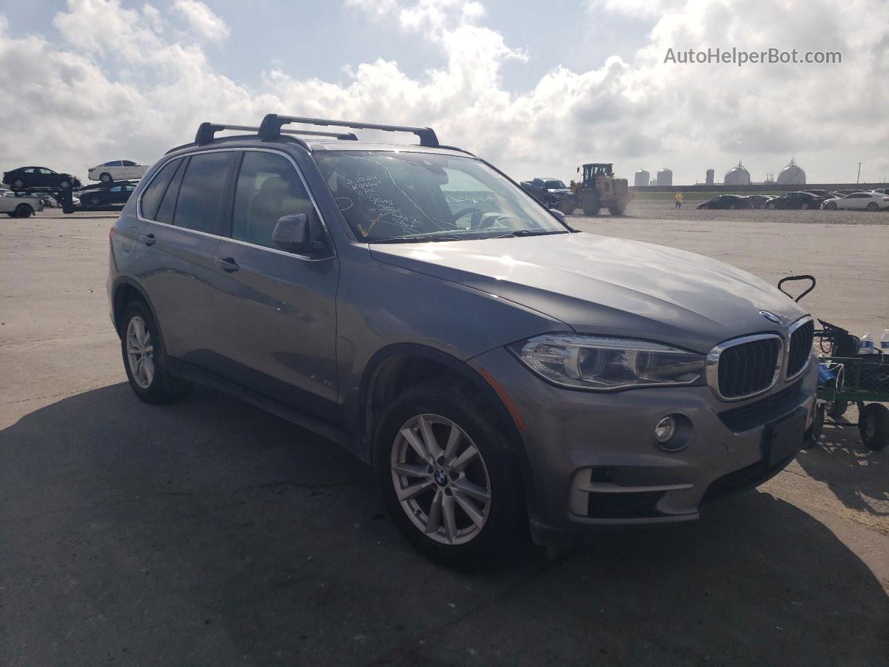 2014 Bmw X5 Xdrive35i Gray vin: 5UXKR0C50E0K49667