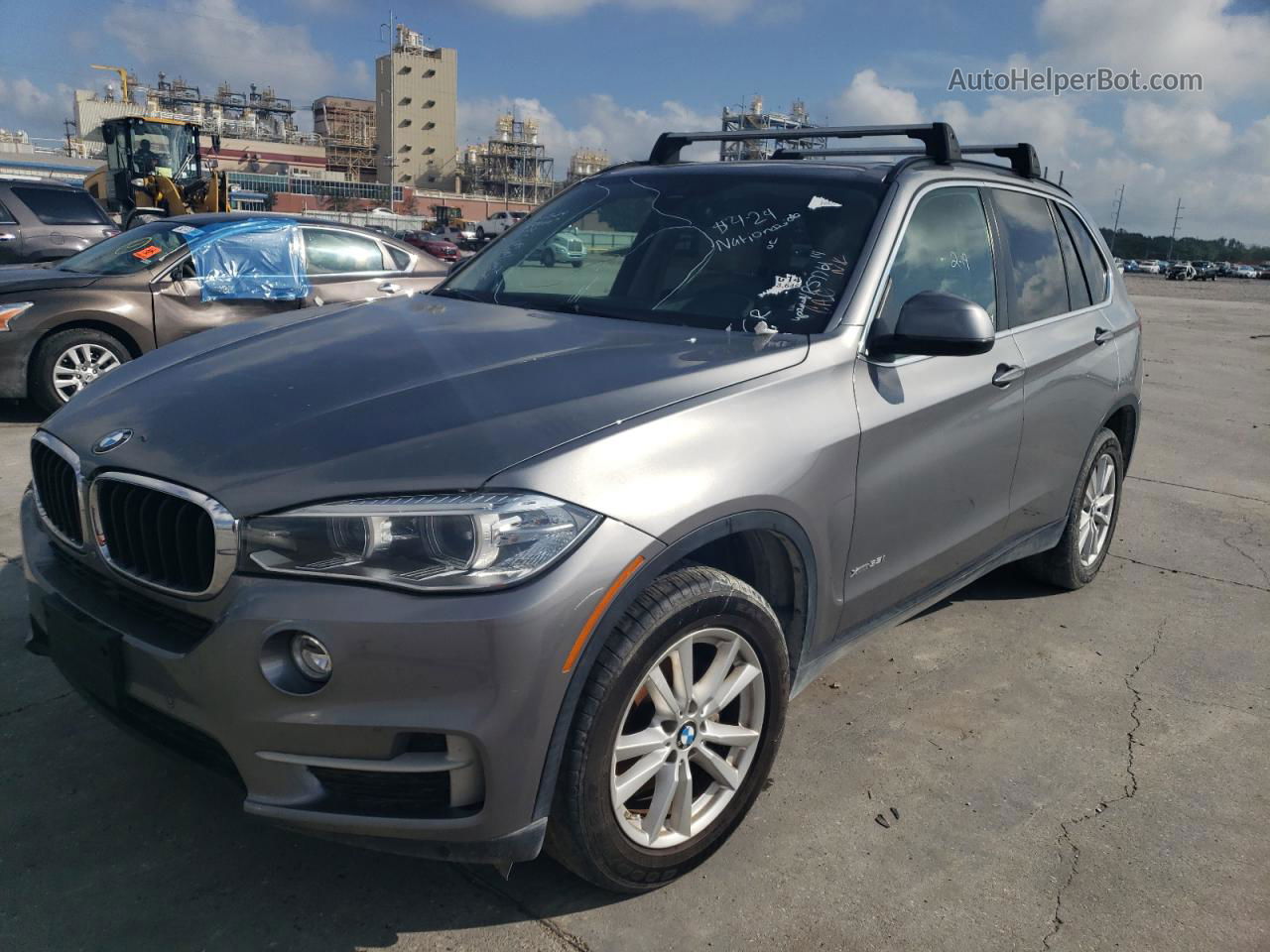 2014 Bmw X5 Xdrive35i Gray vin: 5UXKR0C50E0K49667