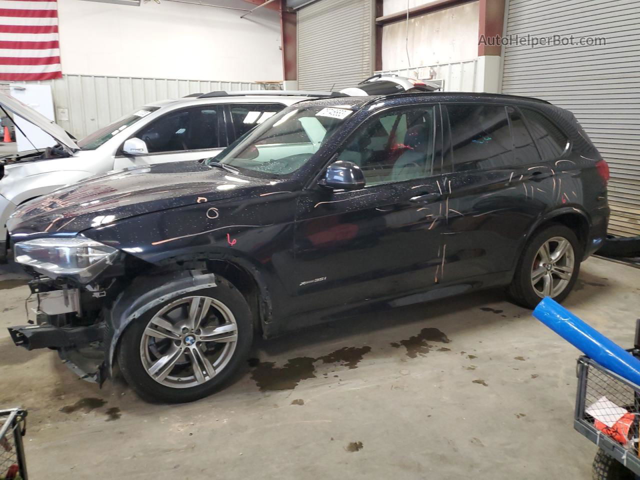 2014 Bmw X5 Xdrive35i Black vin: 5UXKR0C50E0K52021