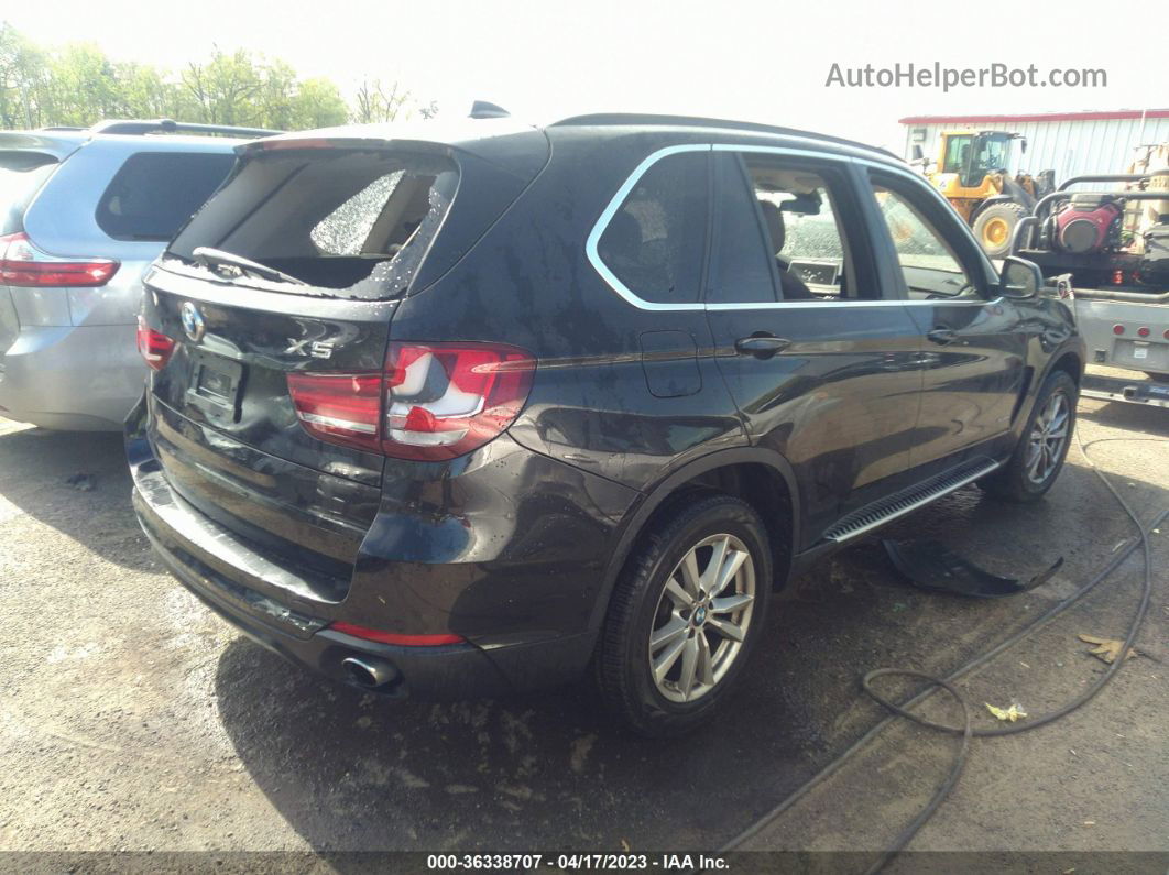 2015 Bmw X5 Xdrive35i Черный vin: 5UXKR0C50F0K58323