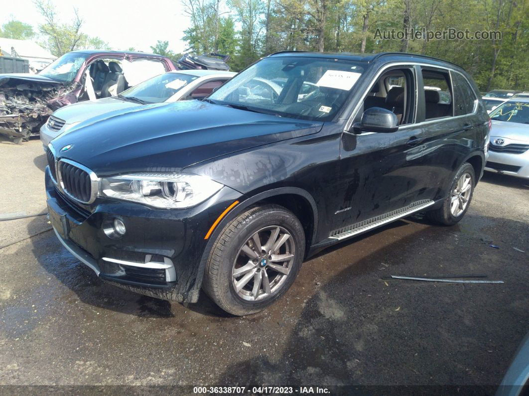 2015 Bmw X5 Xdrive35i Черный vin: 5UXKR0C50F0K58323