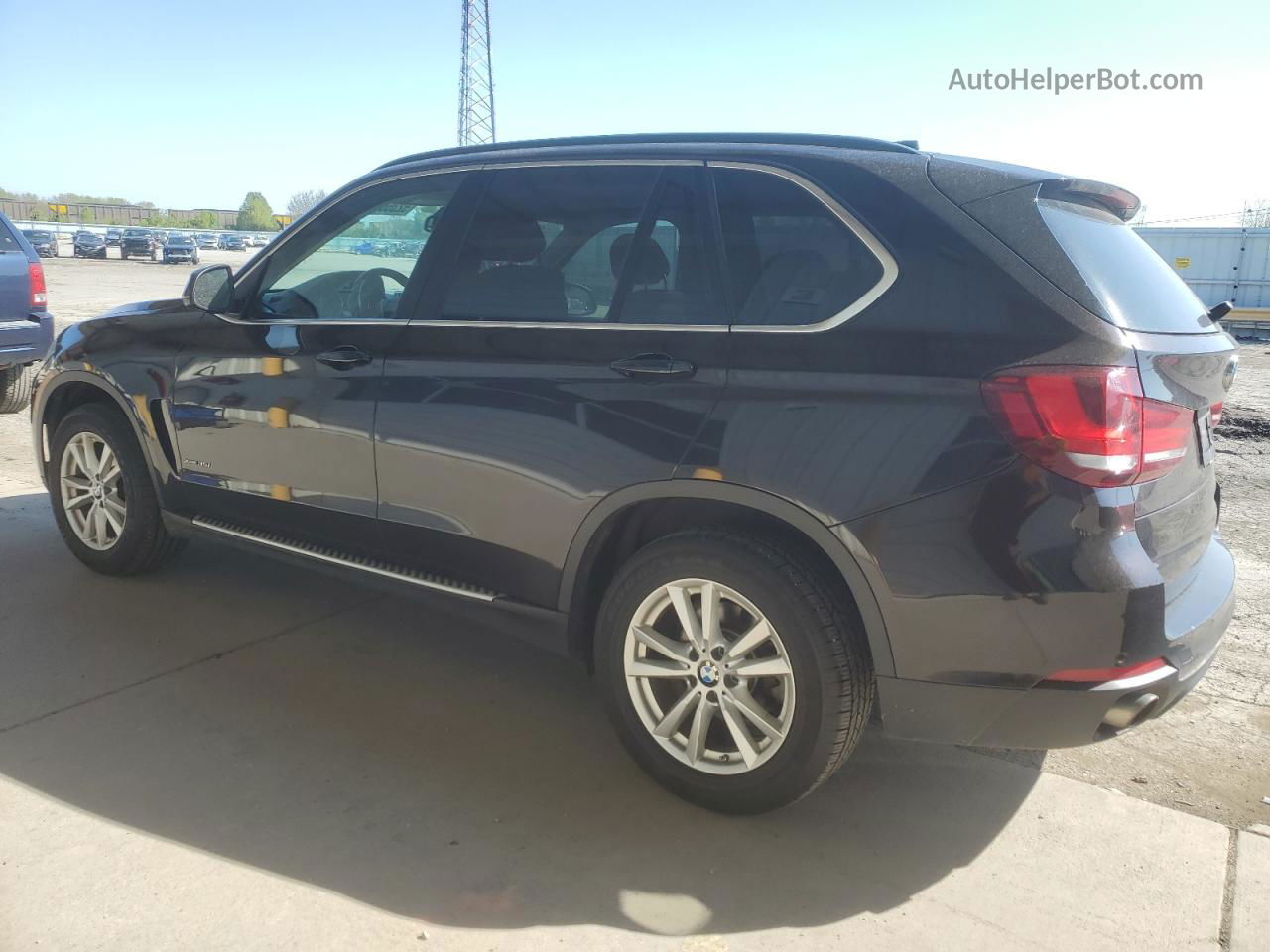 2015 Bmw X5 Xdrive35i Фиолетовый vin: 5UXKR0C50F0K60198