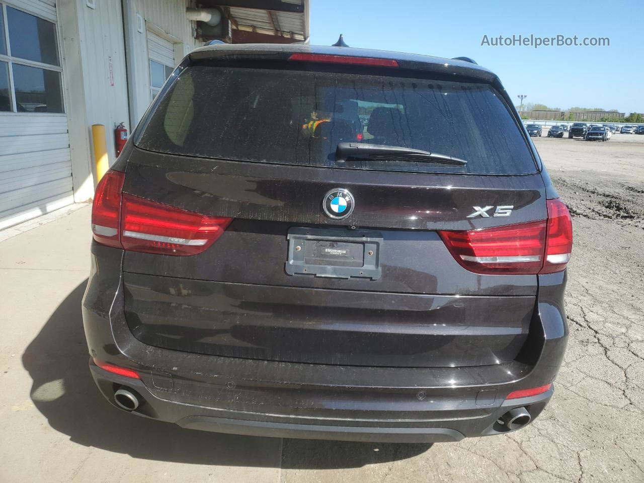 2015 Bmw X5 Xdrive35i Purple vin: 5UXKR0C50F0K60198