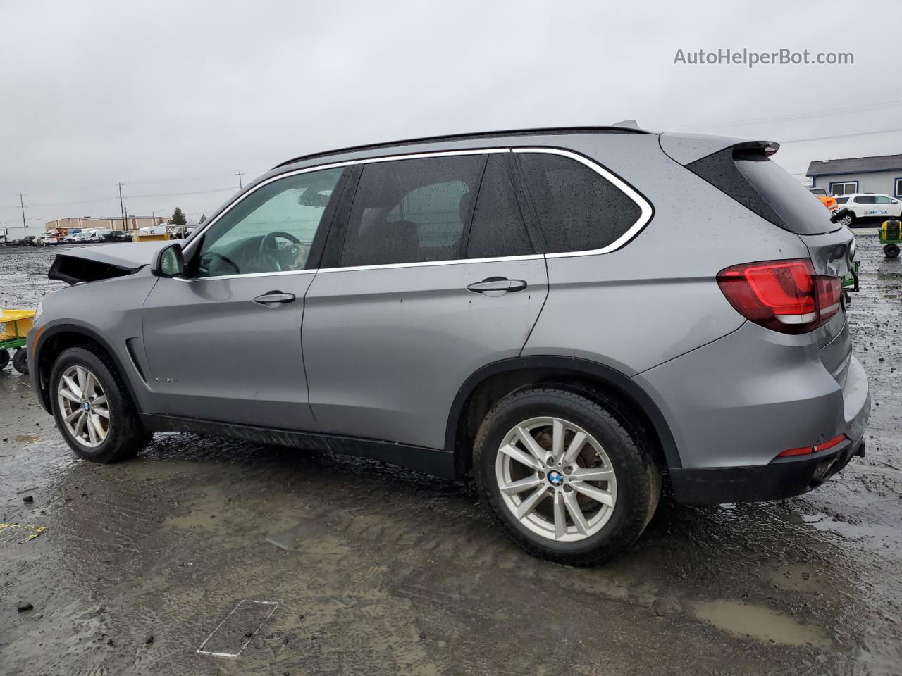 2015 Bmw X5 Xdrive35i Gray vin: 5UXKR0C50F0K63215