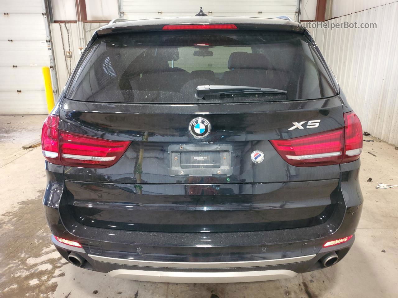 2015 Bmw X5 Xdrive35i Black vin: 5UXKR0C50F0K63991