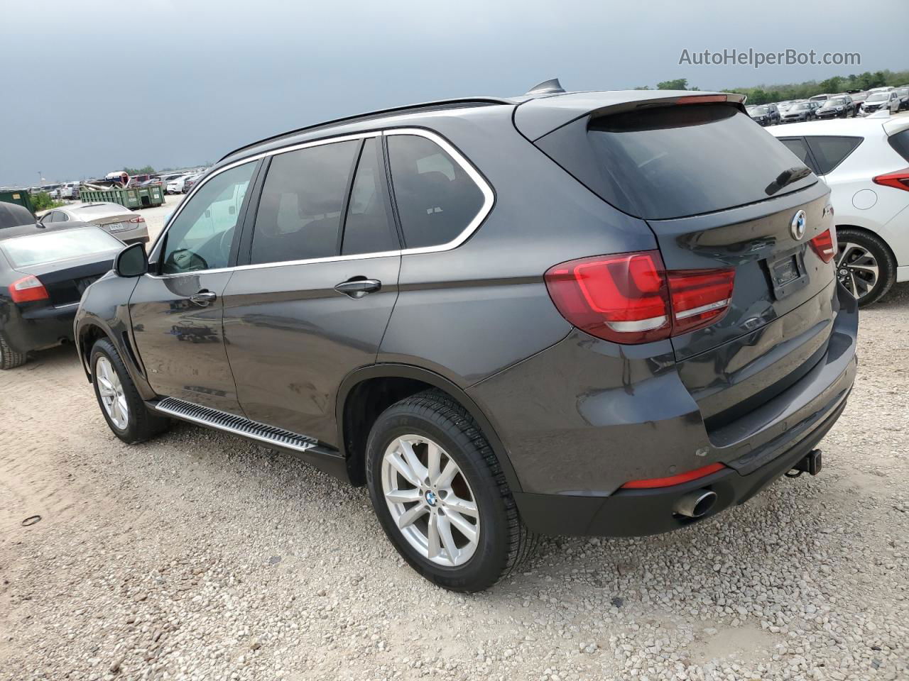 2015 Bmw X5 Xdrive35i Gray vin: 5UXKR0C50F0P02638