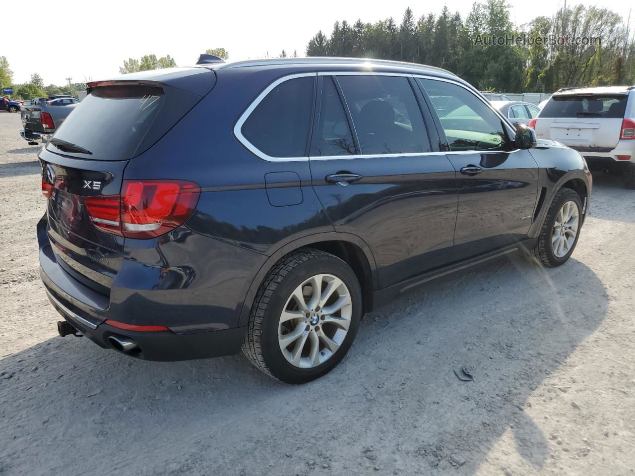 2015 Bmw X5 Xdrive35i Black vin: 5UXKR0C50F0P11808