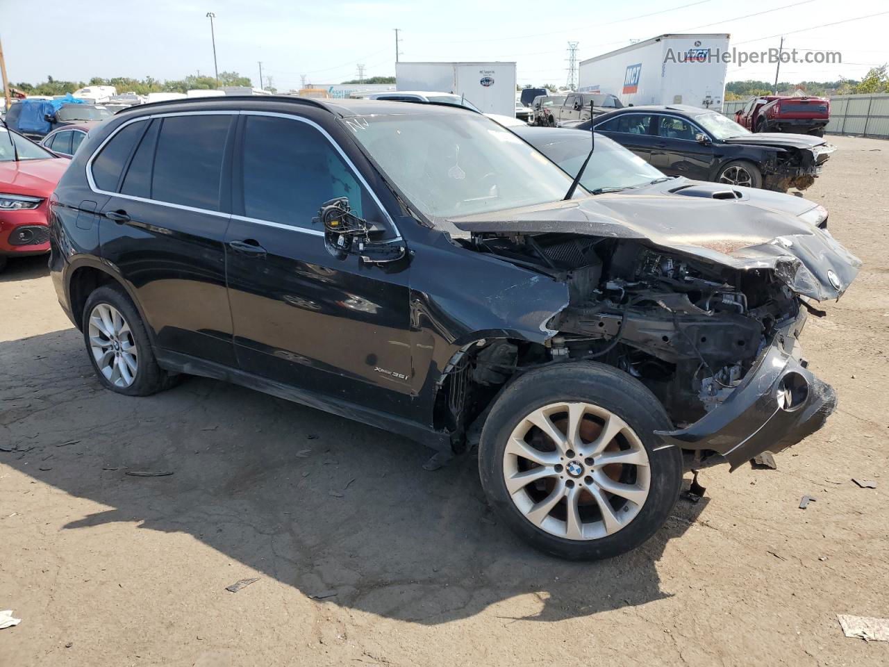 2016 Bmw X5 Xdrive35i Black vin: 5UXKR0C50G0P25399