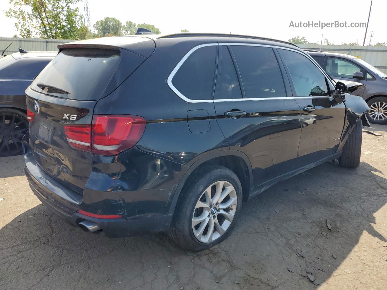 2016 Bmw X5 Xdrive35i Черный vin: 5UXKR0C50G0P25399