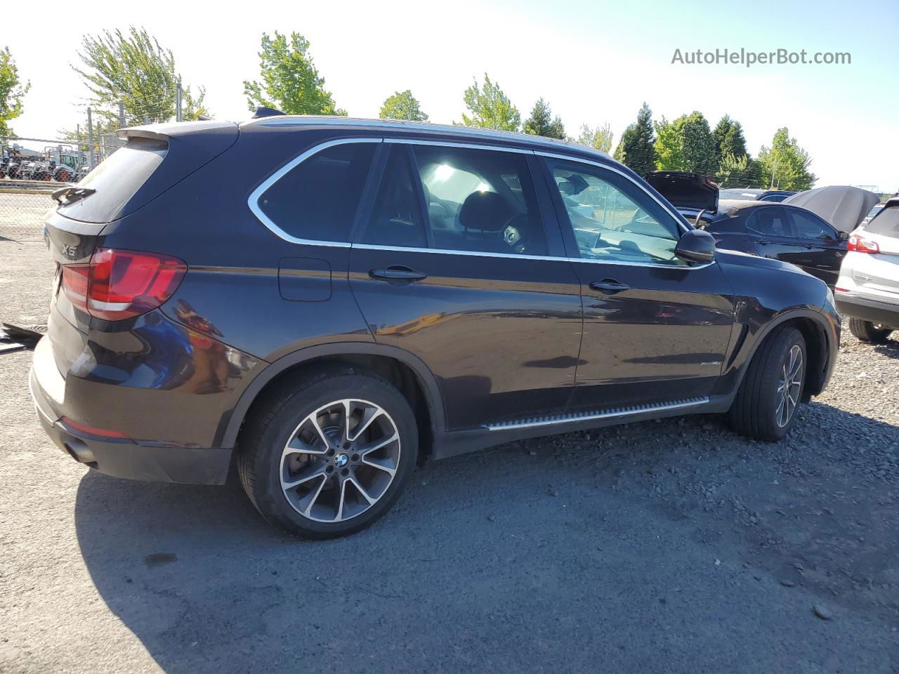 2014 Bmw X5 Xdrive35i Brown vin: 5UXKR0C51E0H18168