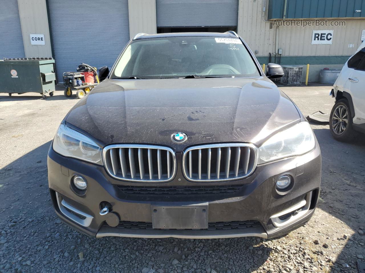 2014 Bmw X5 Xdrive35i Brown vin: 5UXKR0C51E0H18168