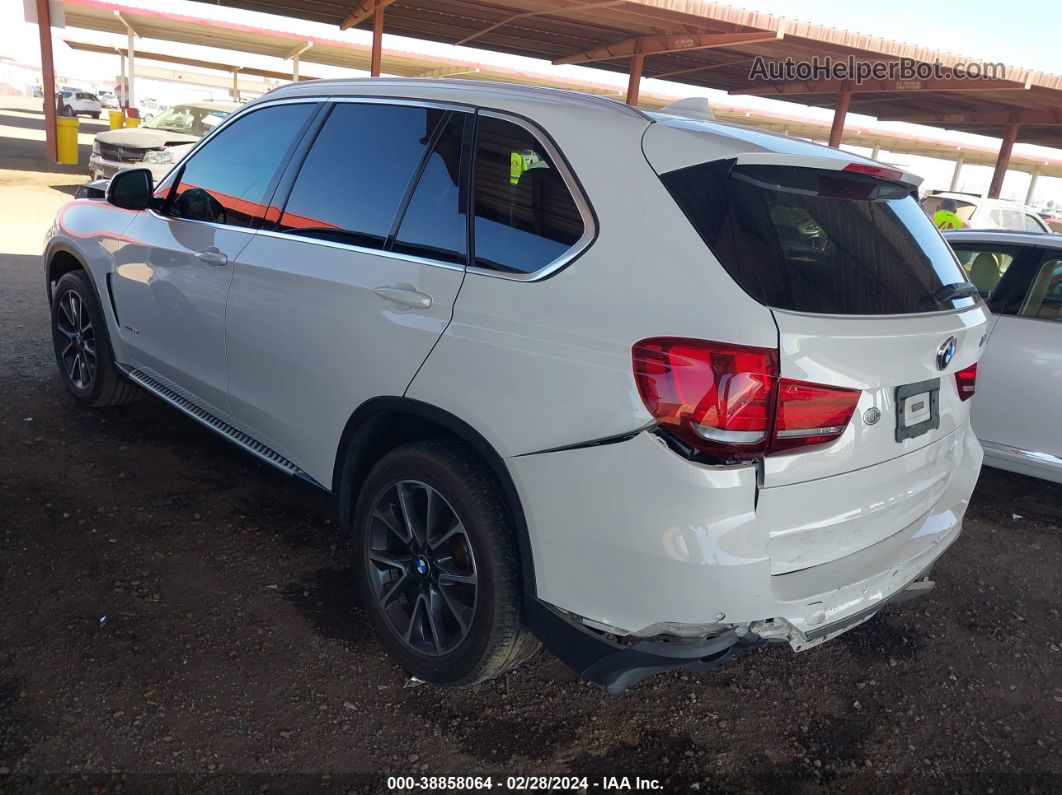 2014 Bmw X5 Xdrive35i White vin: 5UXKR0C51E0H19997