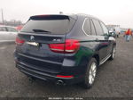 2014 Bmw X5 Xdrive35i Blue vin: 5UXKR0C51E0H23452