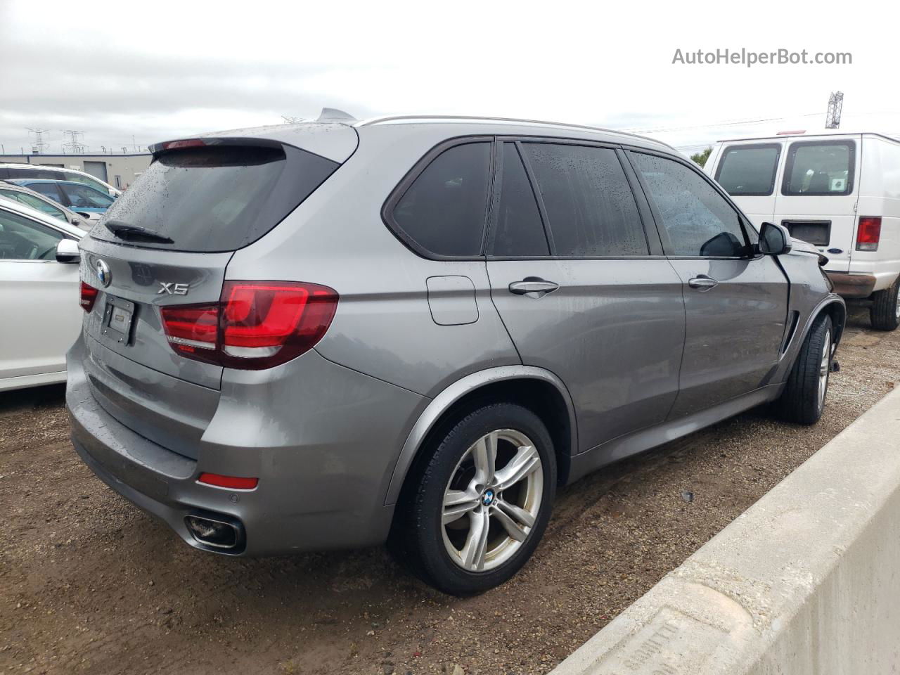 2014 Bmw X5 Xdrive35i Gray vin: 5UXKR0C51E0K42226