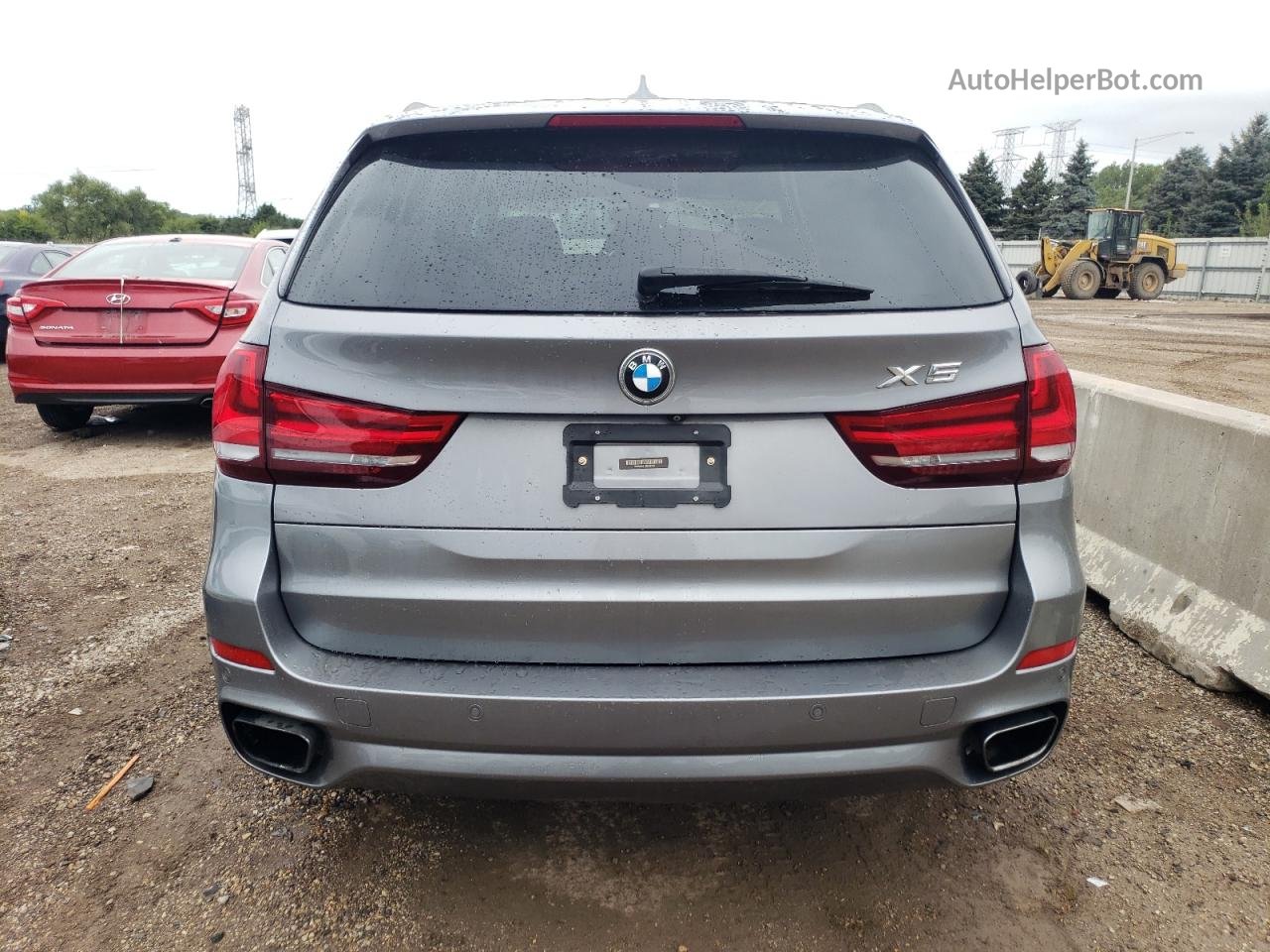 2014 Bmw X5 Xdrive35i Gray vin: 5UXKR0C51E0K42226