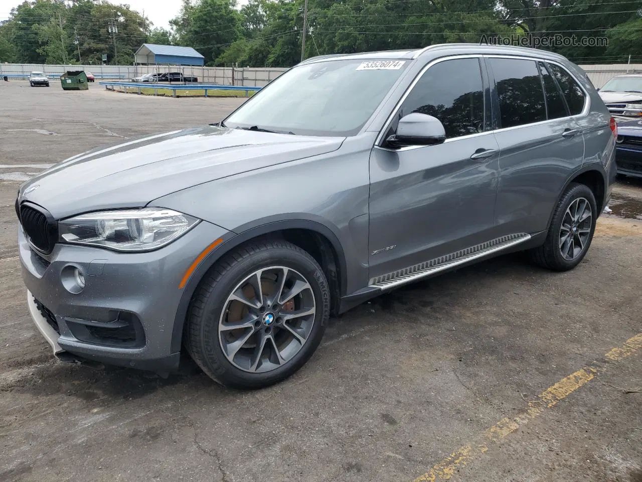 2014 Bmw X5 Xdrive35i Gray vin: 5UXKR0C51E0K42629