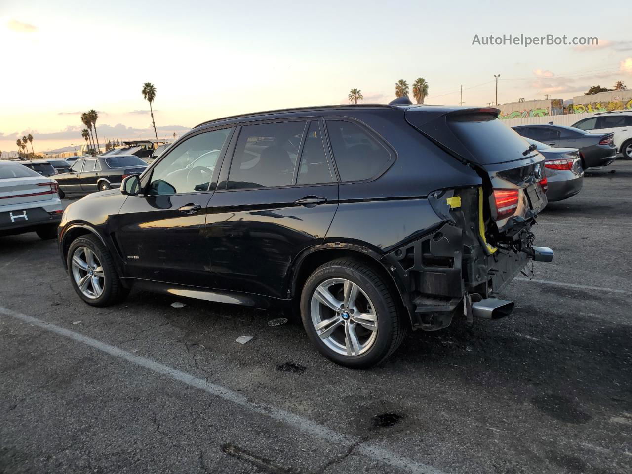 2014 Bmw X5 Xdrive35i Black vin: 5UXKR0C51E0K42890