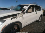 2014 Bmw X5 Xdrive35i White vin: 5UXKR0C51E0K43134