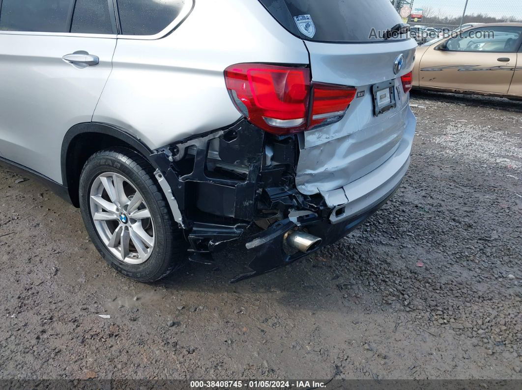 2014 Bmw X5 Xdrive35i Silver vin: 5UXKR0C51E0K45756