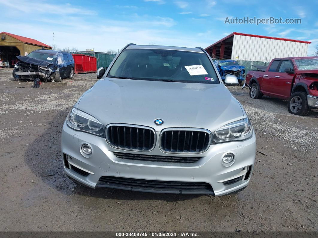 2014 Bmw X5 Xdrive35i Silver vin: 5UXKR0C51E0K45756