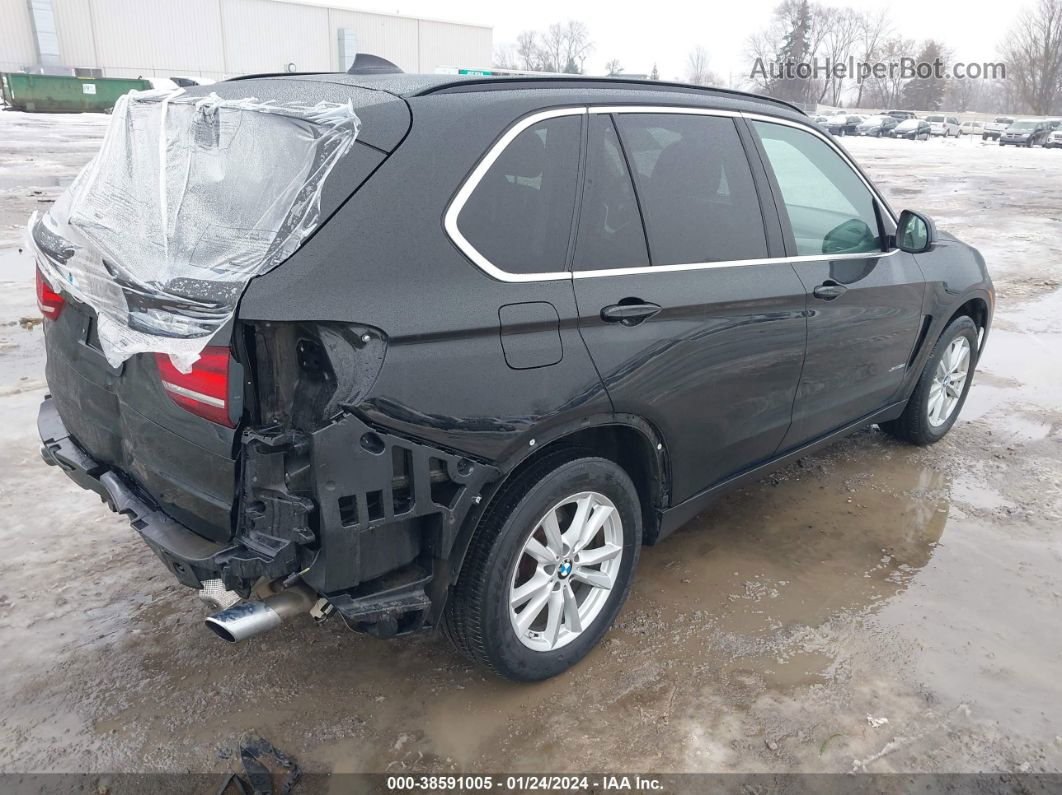 2015 Bmw X5 Xdrive35i Black vin: 5UXKR0C51F0K53471