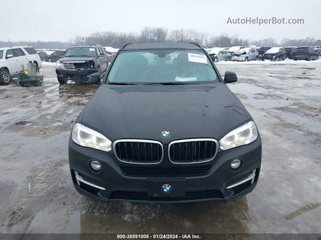 2015 Bmw X5 Xdrive35i Black vin: 5UXKR0C51F0K53471