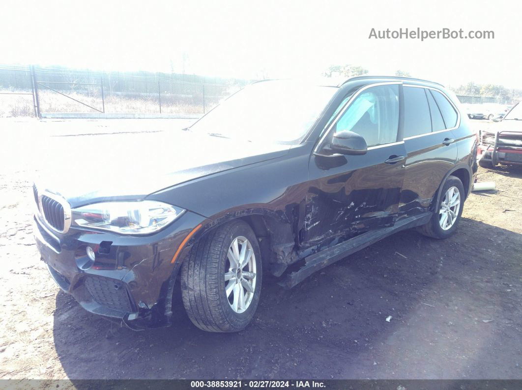 2015 Bmw X5 Xdrive35i Черный vin: 5UXKR0C51F0K58833