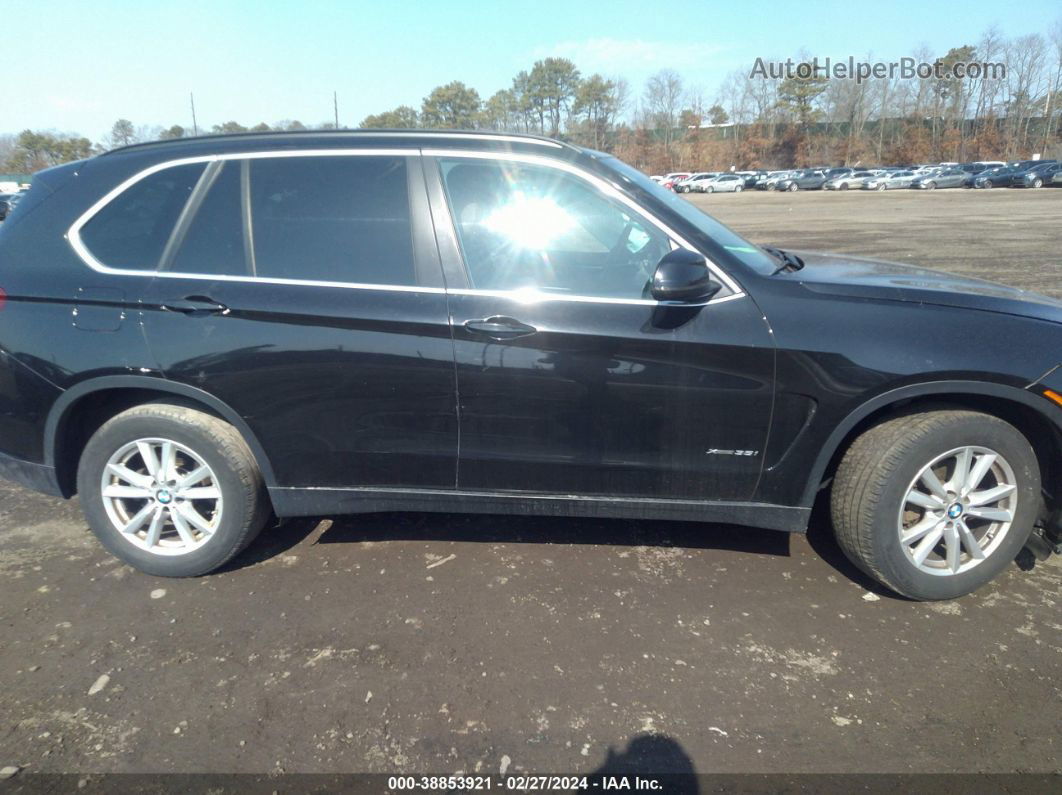 2015 Bmw X5 Xdrive35i Black vin: 5UXKR0C51F0K58833