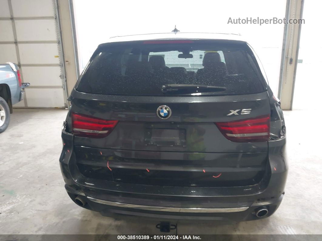 2015 Bmw X5 Xdrive35i Черный vin: 5UXKR0C51F0K61117