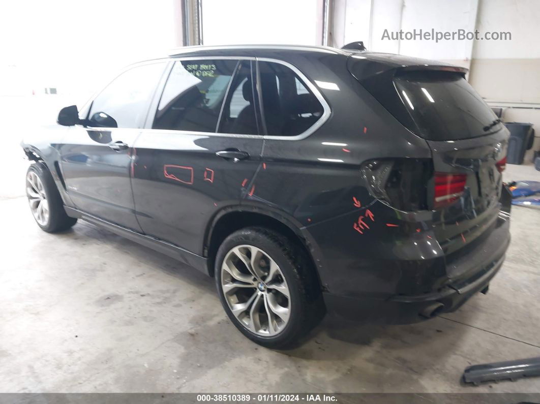 2015 Bmw X5 Xdrive35i Black vin: 5UXKR0C51F0K61117