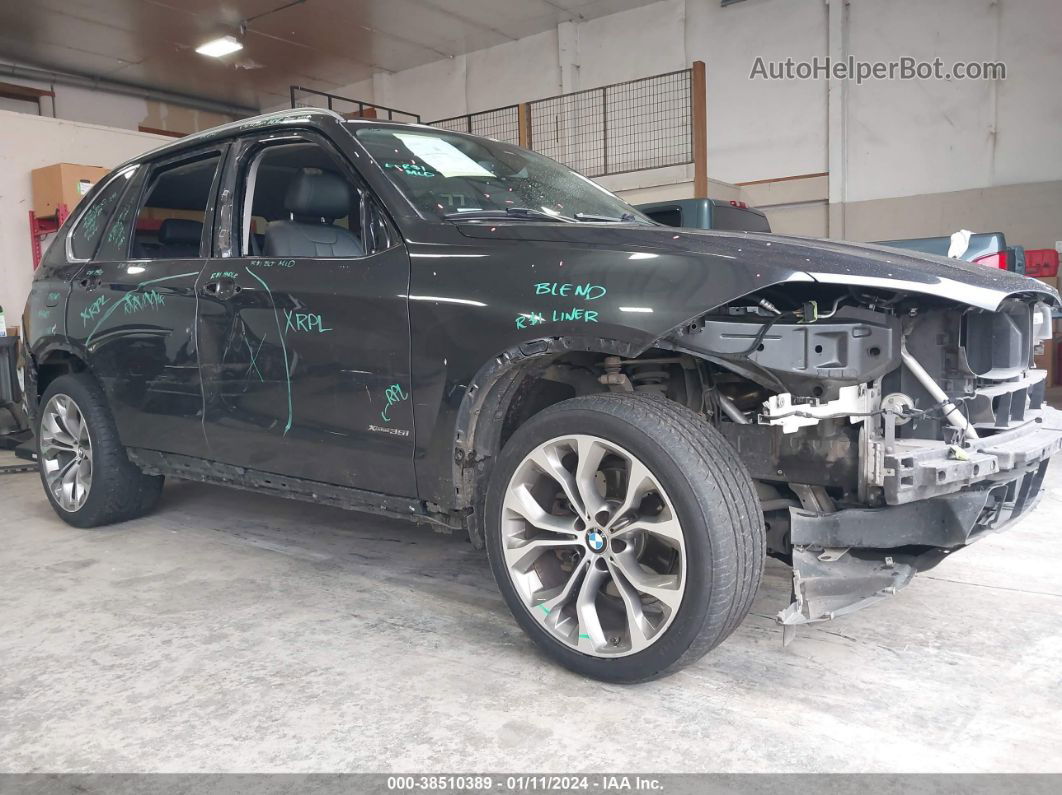 2015 Bmw X5 Xdrive35i Черный vin: 5UXKR0C51F0K61117