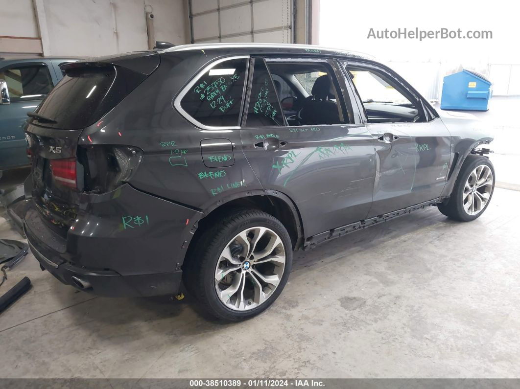 2015 Bmw X5 Xdrive35i Черный vin: 5UXKR0C51F0K61117