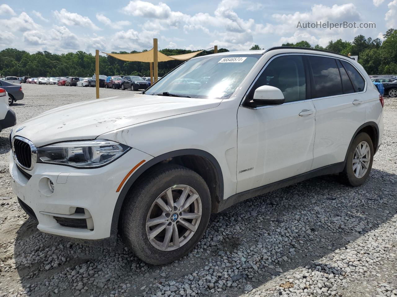 2015 Bmw X5 Xdrive35i Белый vin: 5UXKR0C51F0K68391