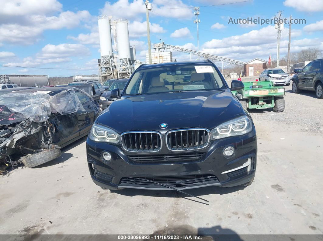 2015 Bmw X5 Xdrive35i Black vin: 5UXKR0C51F0P03488