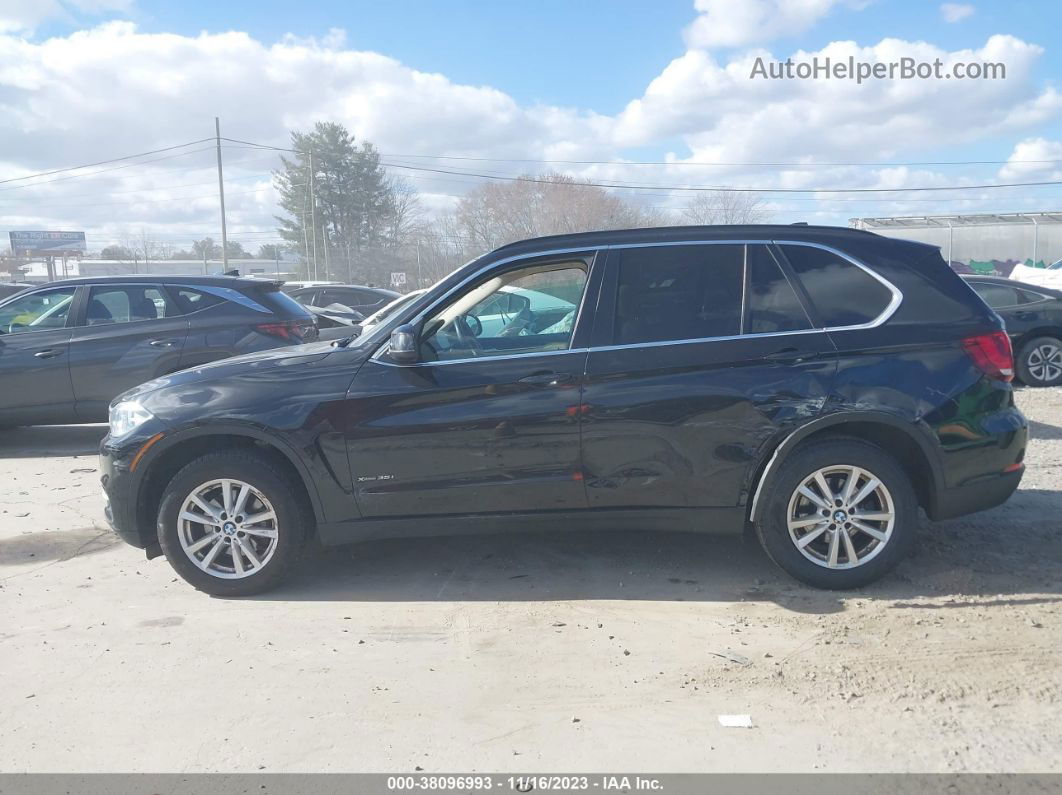 2015 Bmw X5 Xdrive35i Black vin: 5UXKR0C51F0P03488