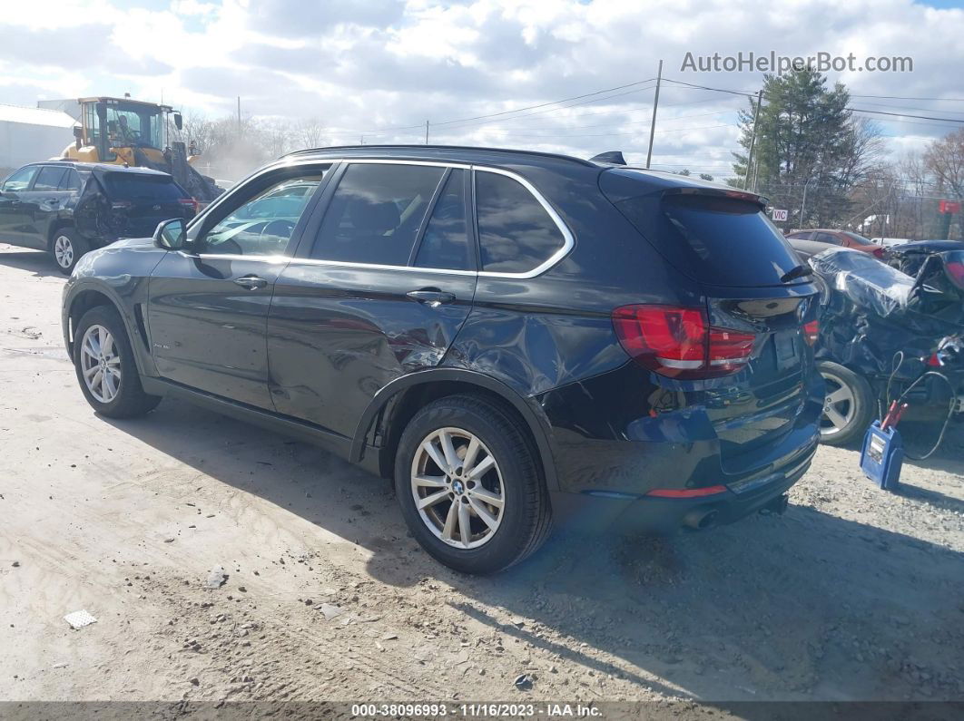 2015 Bmw X5 Xdrive35i Black vin: 5UXKR0C51F0P03488