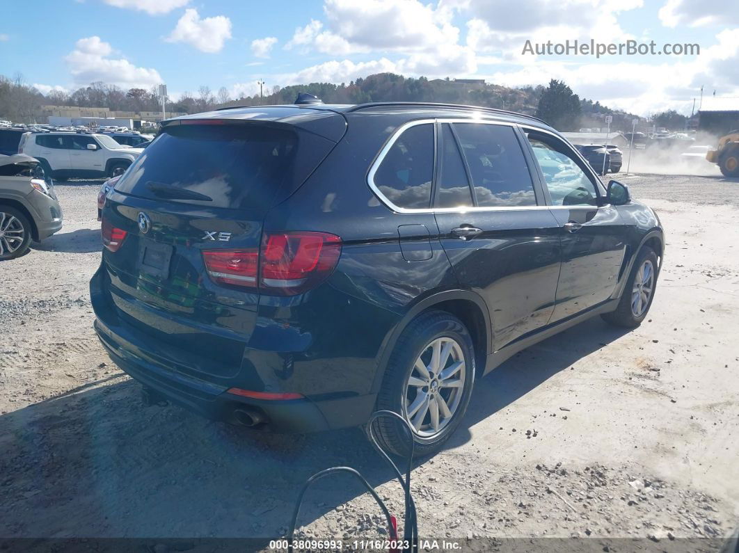 2015 Bmw X5 Xdrive35i Black vin: 5UXKR0C51F0P03488