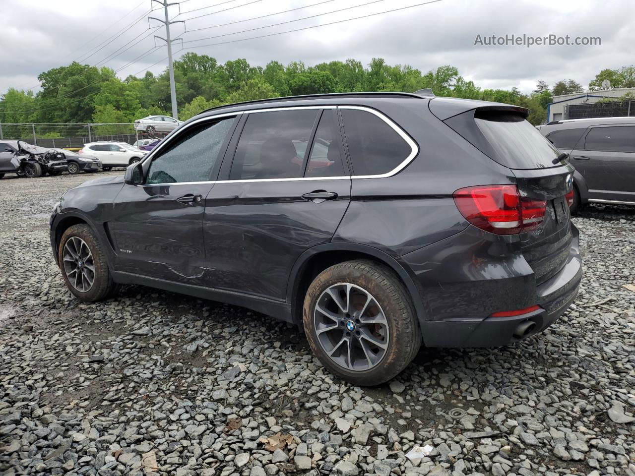 2015 Bmw X5 Xdrive35i Black vin: 5UXKR0C51F0P03670