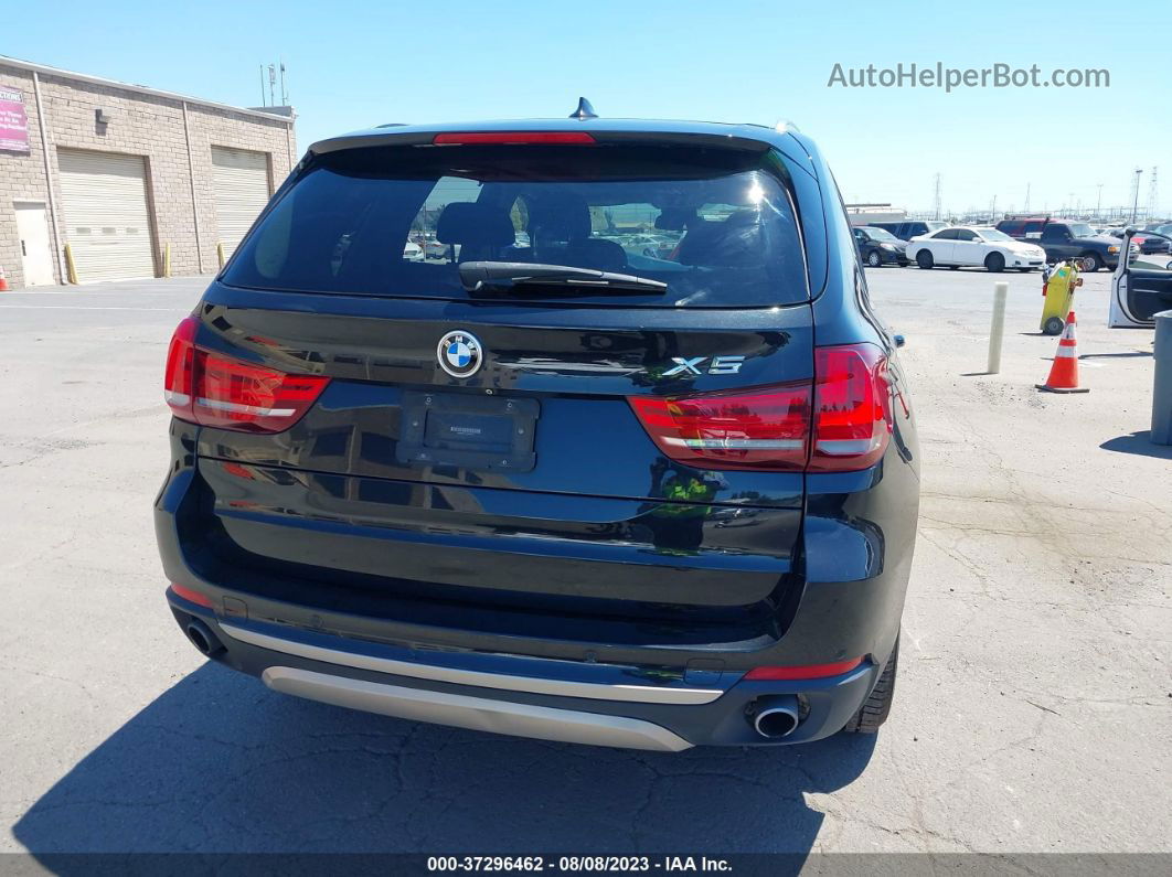 2015 Bmw X5 Xdrive35i Черный vin: 5UXKR0C51F0P07511