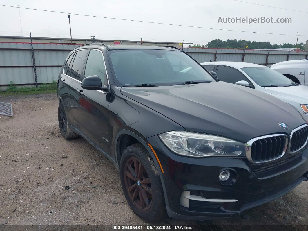 2015 Bmw X5 Xdrive35i Черный vin: 5UXKR0C51F0P09257