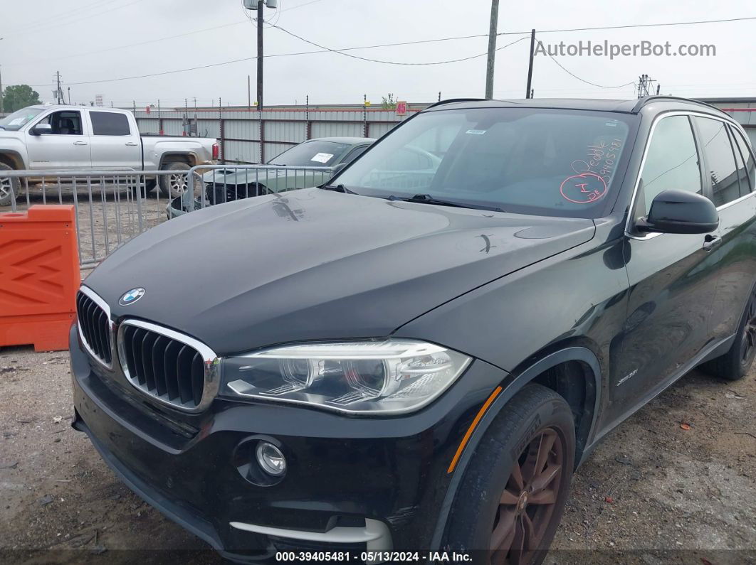 2015 Bmw X5 Xdrive35i Черный vin: 5UXKR0C51F0P09257