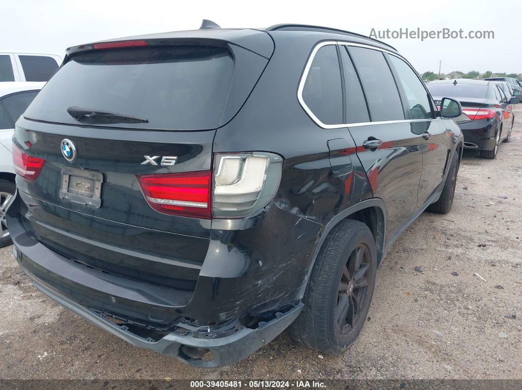 2015 Bmw X5 Xdrive35i Черный vin: 5UXKR0C51F0P09257