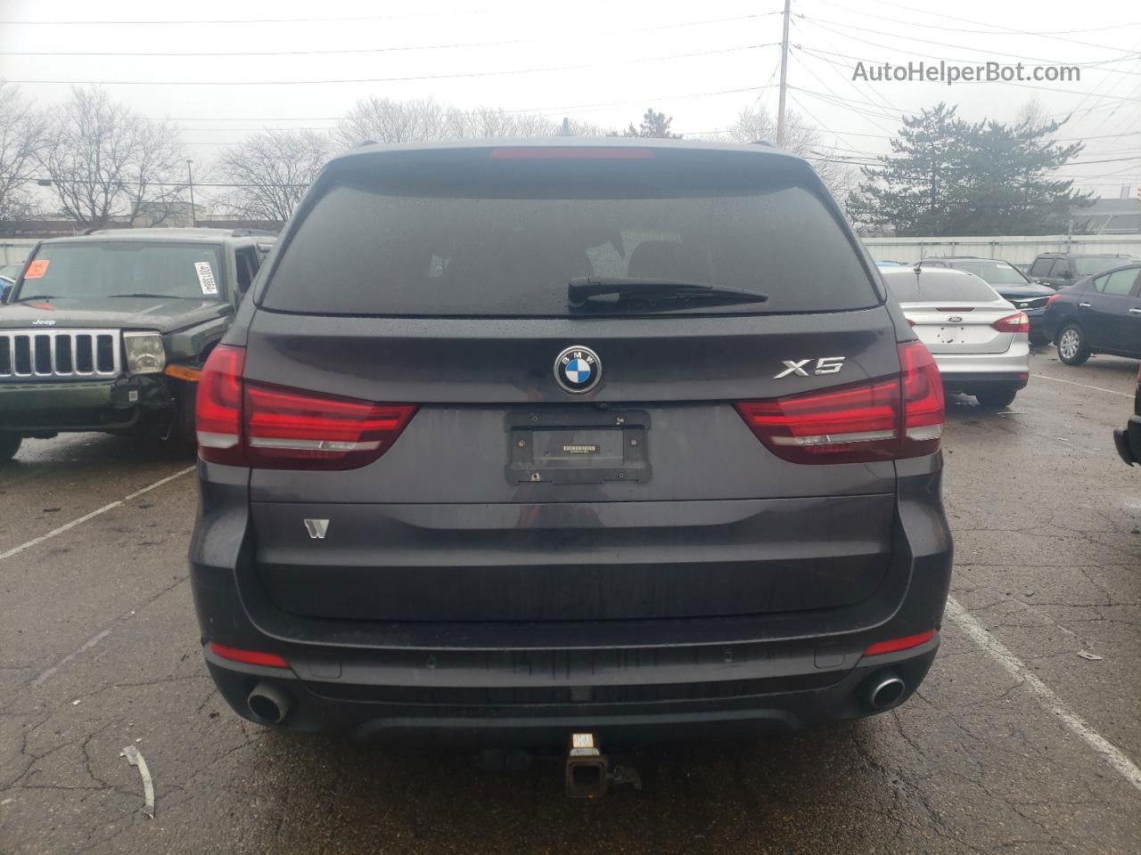 2016 Bmw X5 Xdrive35i Charcoal vin: 5UXKR0C51G0U48617