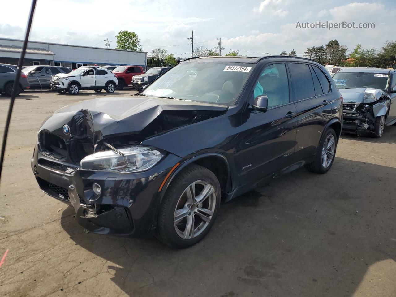 2014 Bmw X5 Xdrive35i Black vin: 5UXKR0C52E0C28077